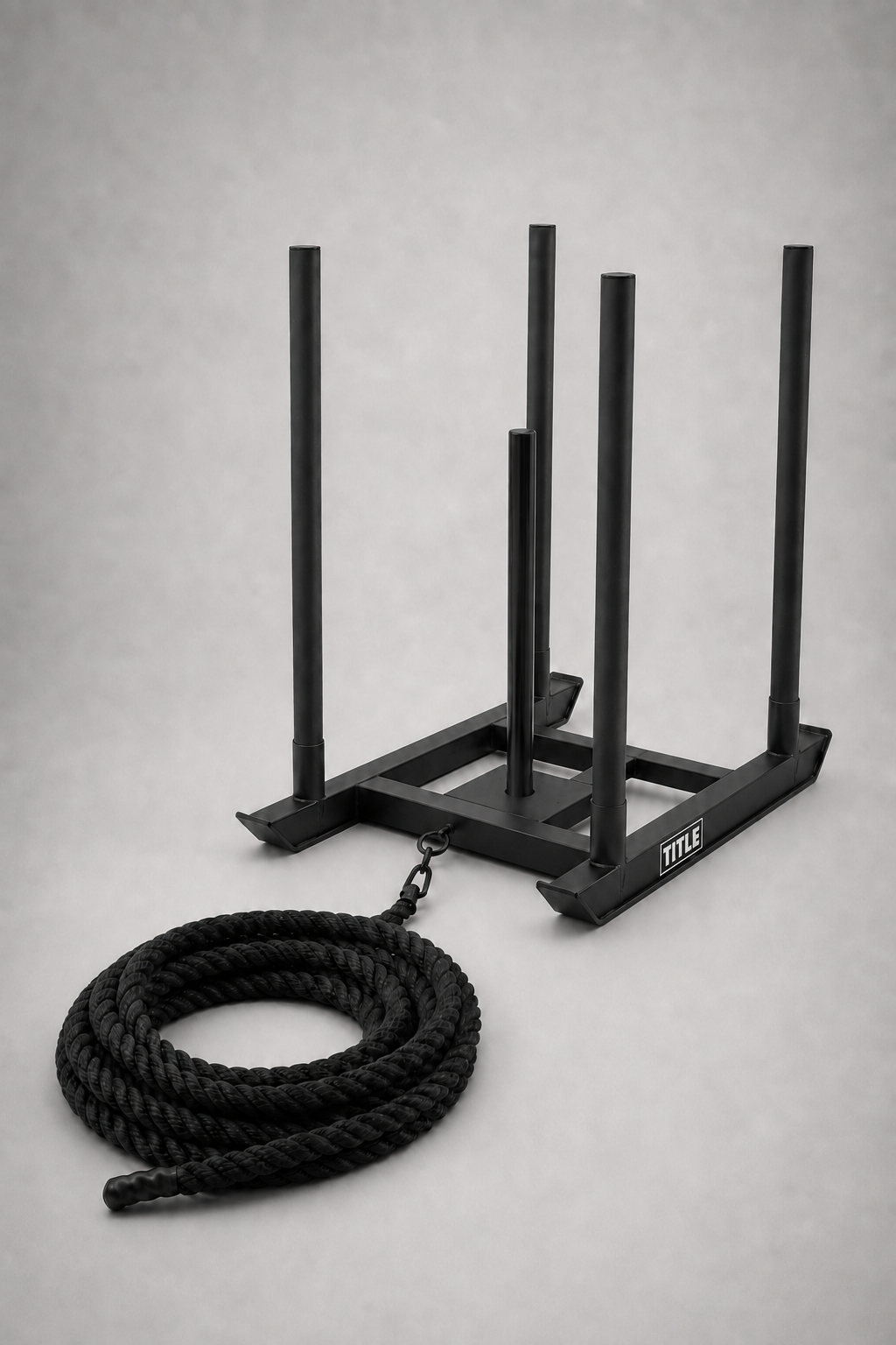 TITLE Weight Training Sled: Steel, Supplied with Rope