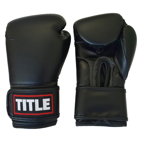 Title Training Gloves: Powerhide - Black