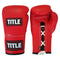Title Pro Fight Gloves: Red