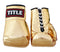 Title Autograph Gloves: Gold