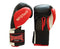 Title Continental Leather Sparring Gloves: MFG Tech - Black, Red and White