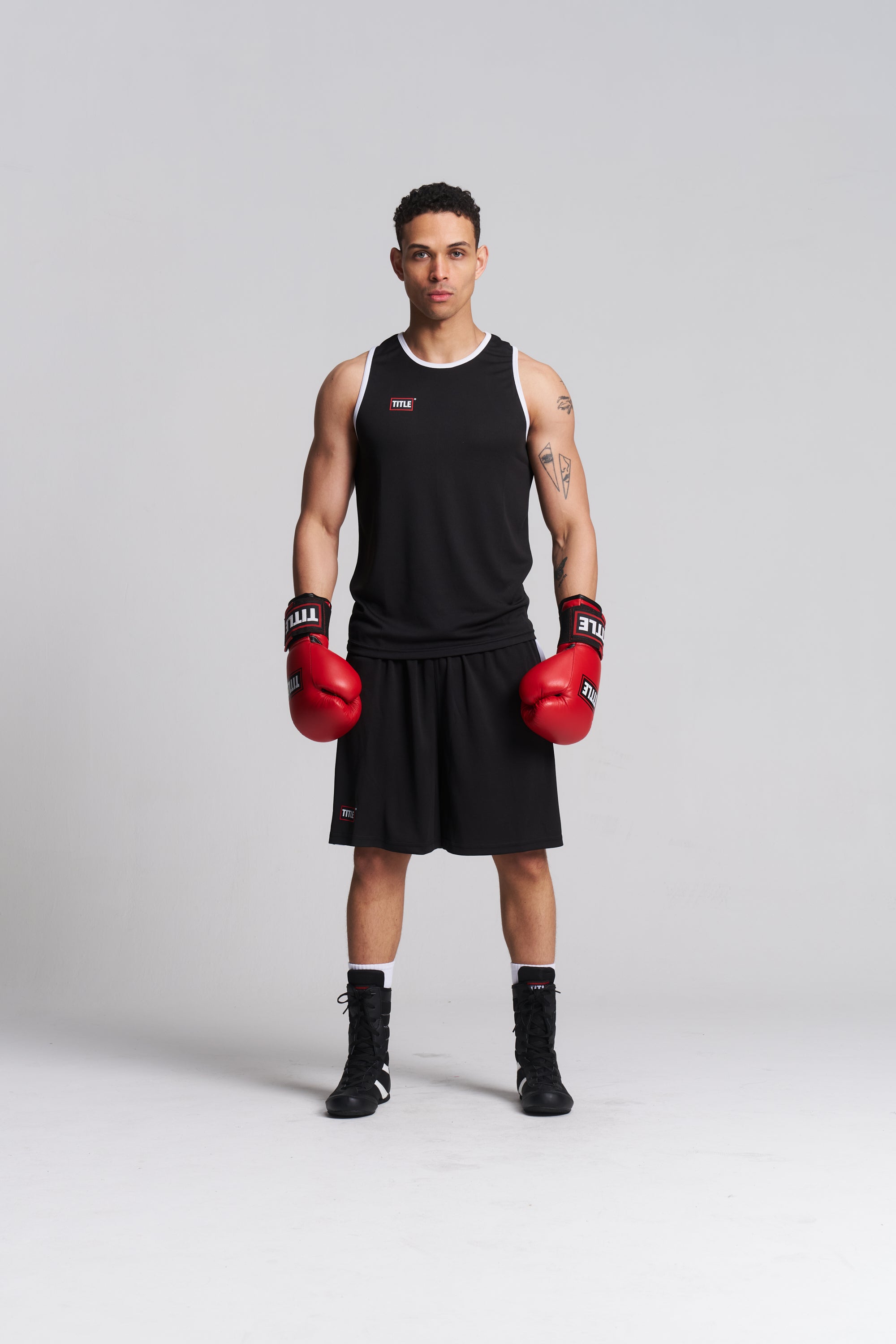 TITLE Competition Boxing Vest: Air Mesh, Three Colours