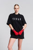 Boxing Down The Spine Oversized T-Shirt