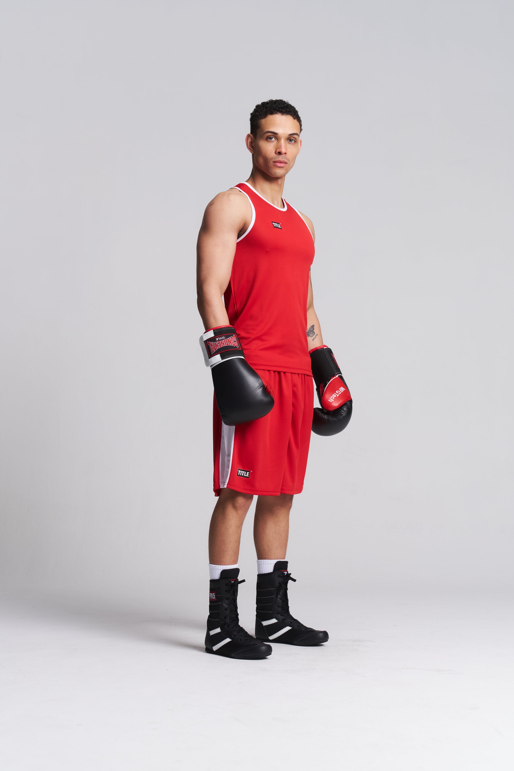TITLE Competition Boxing Vest: Air Mesh, Three Colours