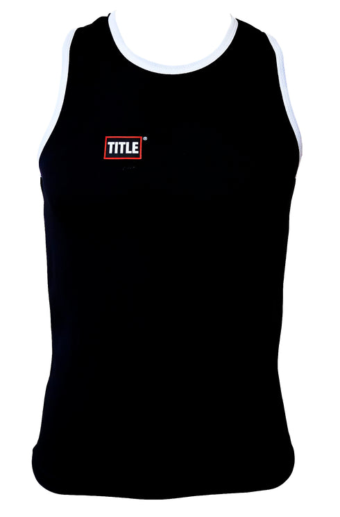 Title Boxing Vest: Air Mesh - Black