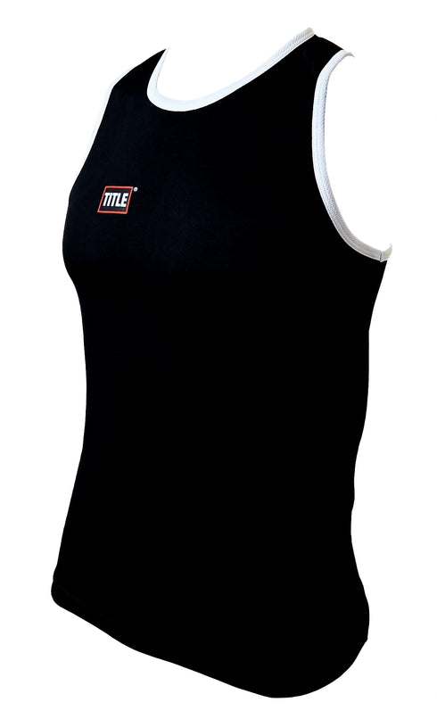 Title Boxing Vest: Air Mesh - Black