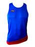 Title Competition Boxing Vest: Reversible - Red One Side and Blue One Side