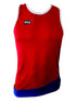 Title Competition Boxing Vest: Reversible - Red One Side and Blue One Side