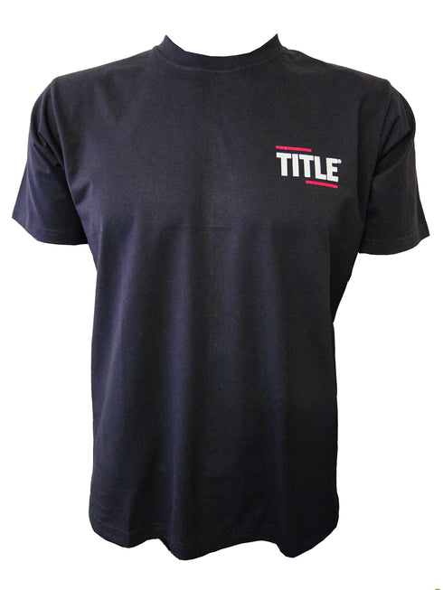 Title T-Shirt: Cotton - Black