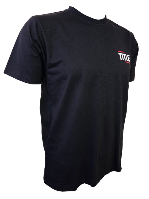 Title T-Shirt: Cotton - Black