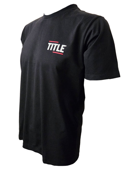 Title T-Shirt: Cotton - Black