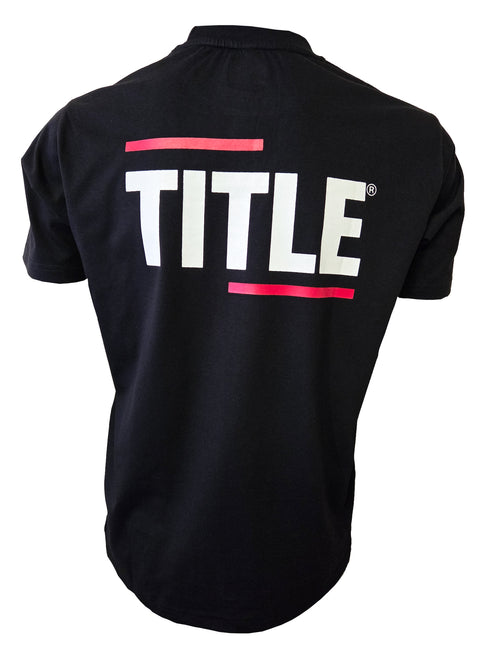 Title T-Shirt: Cotton - Black