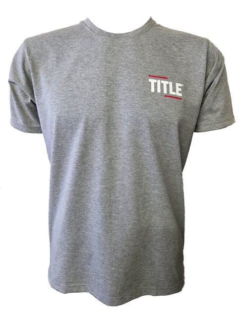 Title T-Shirt: Cotton - Grey