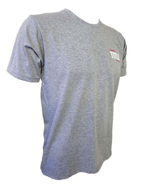 Title T-Shirt: Cotton - Grey