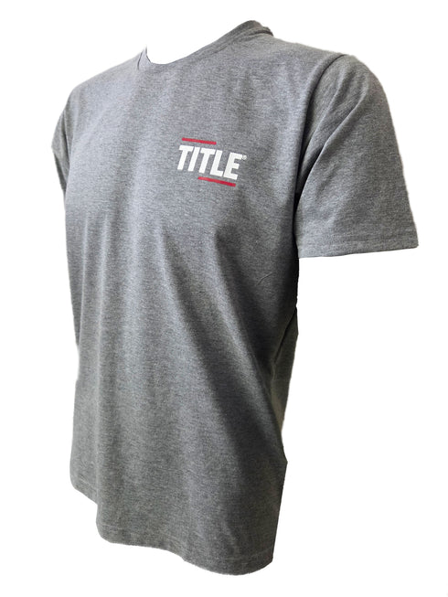 Title T-Shirt: Cotton - Grey
