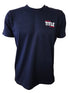 Title T-Shirt: Cotton - Navy