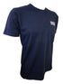 Title T-Shirt: Cotton - Navy