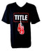 Title T-Shirt: Cotton - Black