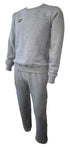 Title Tracksuit Fleece: Grey - Top and Pants Set