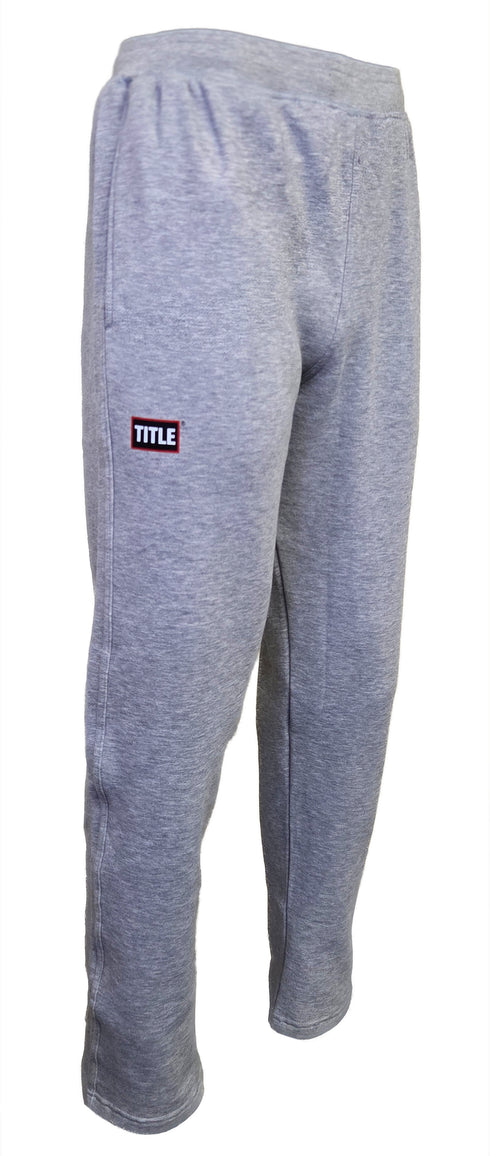 Title Tracksuit Fleece: Grey - Pants Only