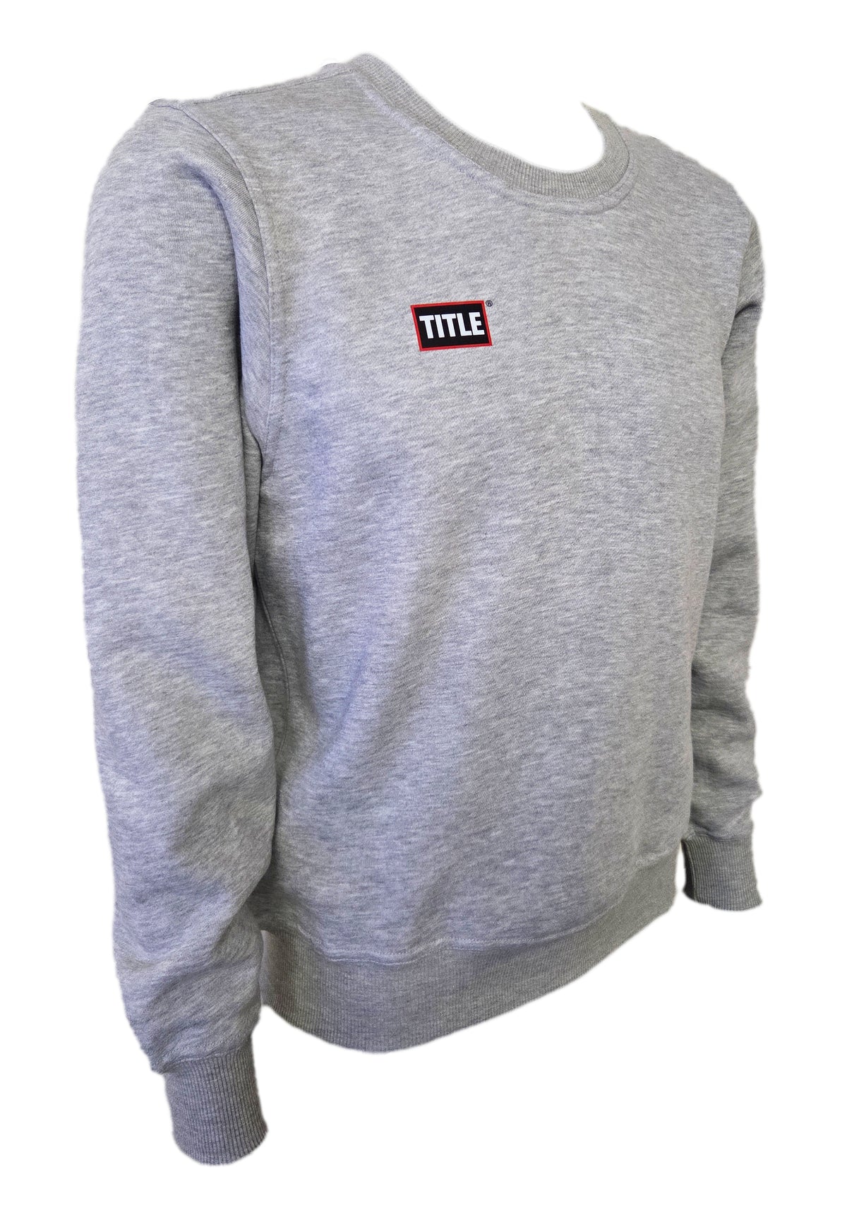 Title Tracksuit Fleece: Grey - Top Only