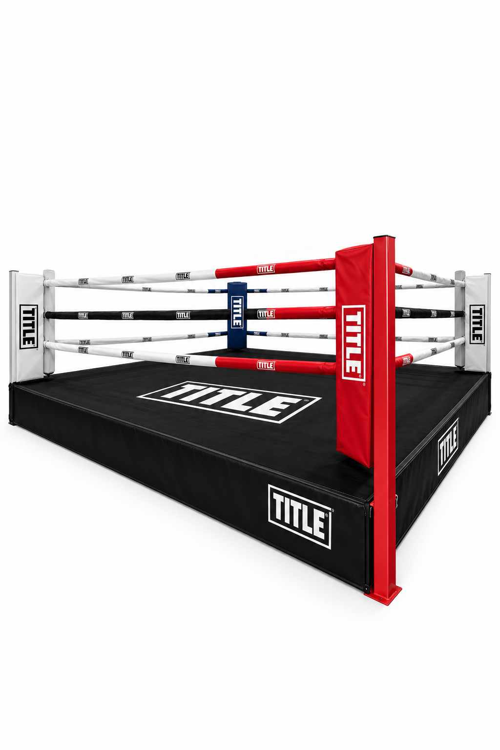 TITLE Gym Training Boxing Ring: 5m, Raised One Step