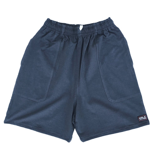 Title Training Trunks: Cotton - Grey