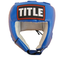 Title Open Face Competion Headgear: Blue