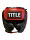 Title Full Face Training Headgear: Leather with Cheek Protectors, but No Chin Protector