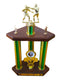 Boxing Trophy: Large 3 Pillar