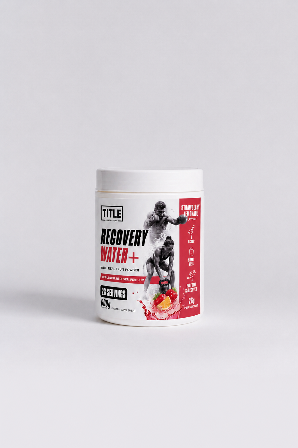TITLE Recovery Water+: Protein Water with Electrolytes