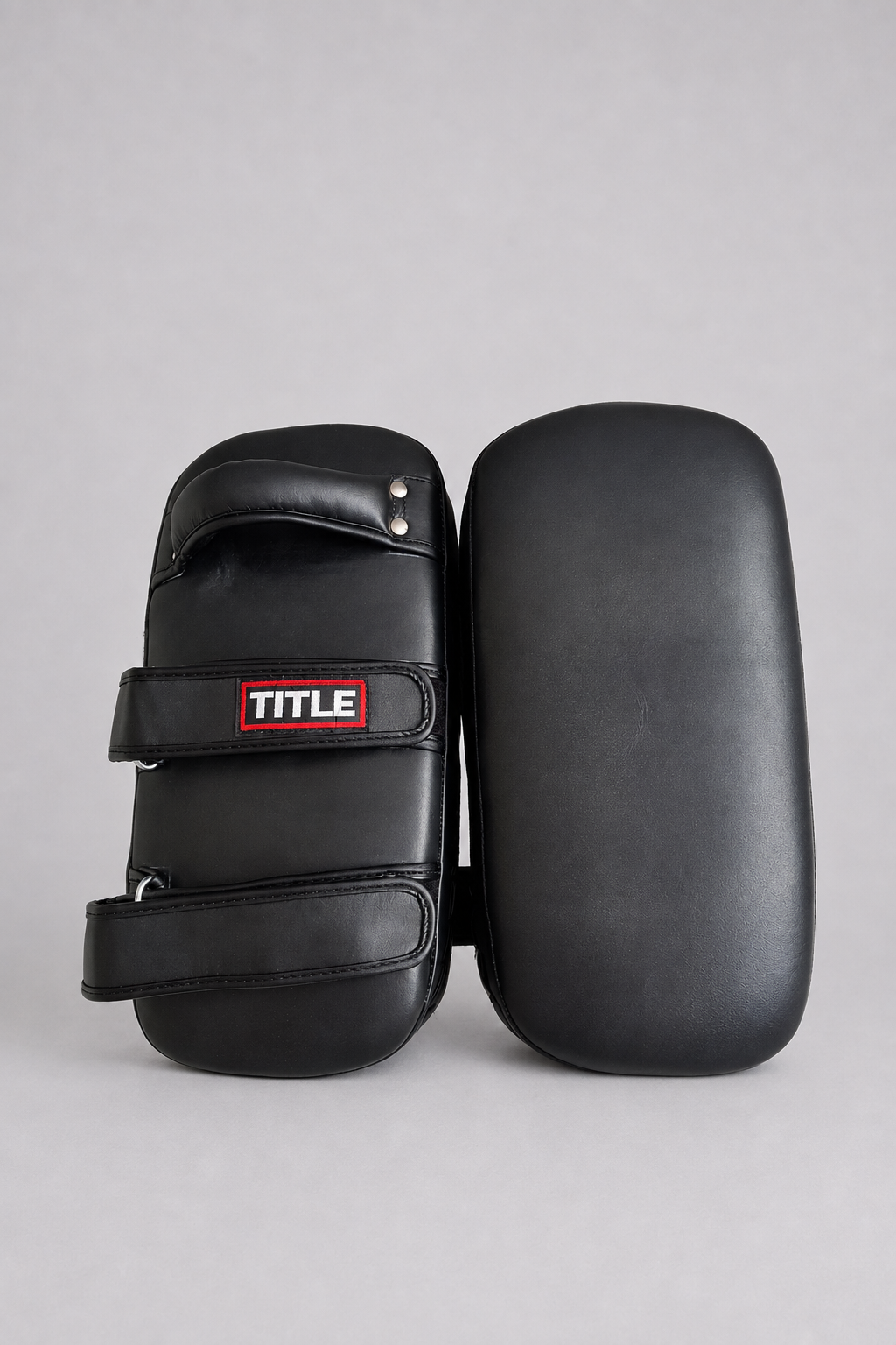 TITLE Muay Thai Pads: Leather - Set of 2