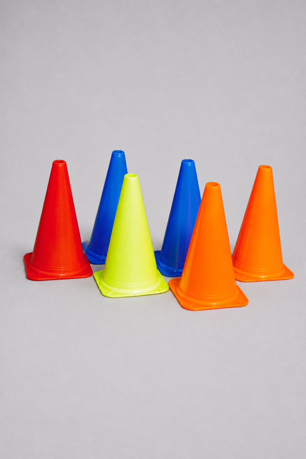 TITLE Agility Nose Cones: 6 inch and 9 inch Training Cones