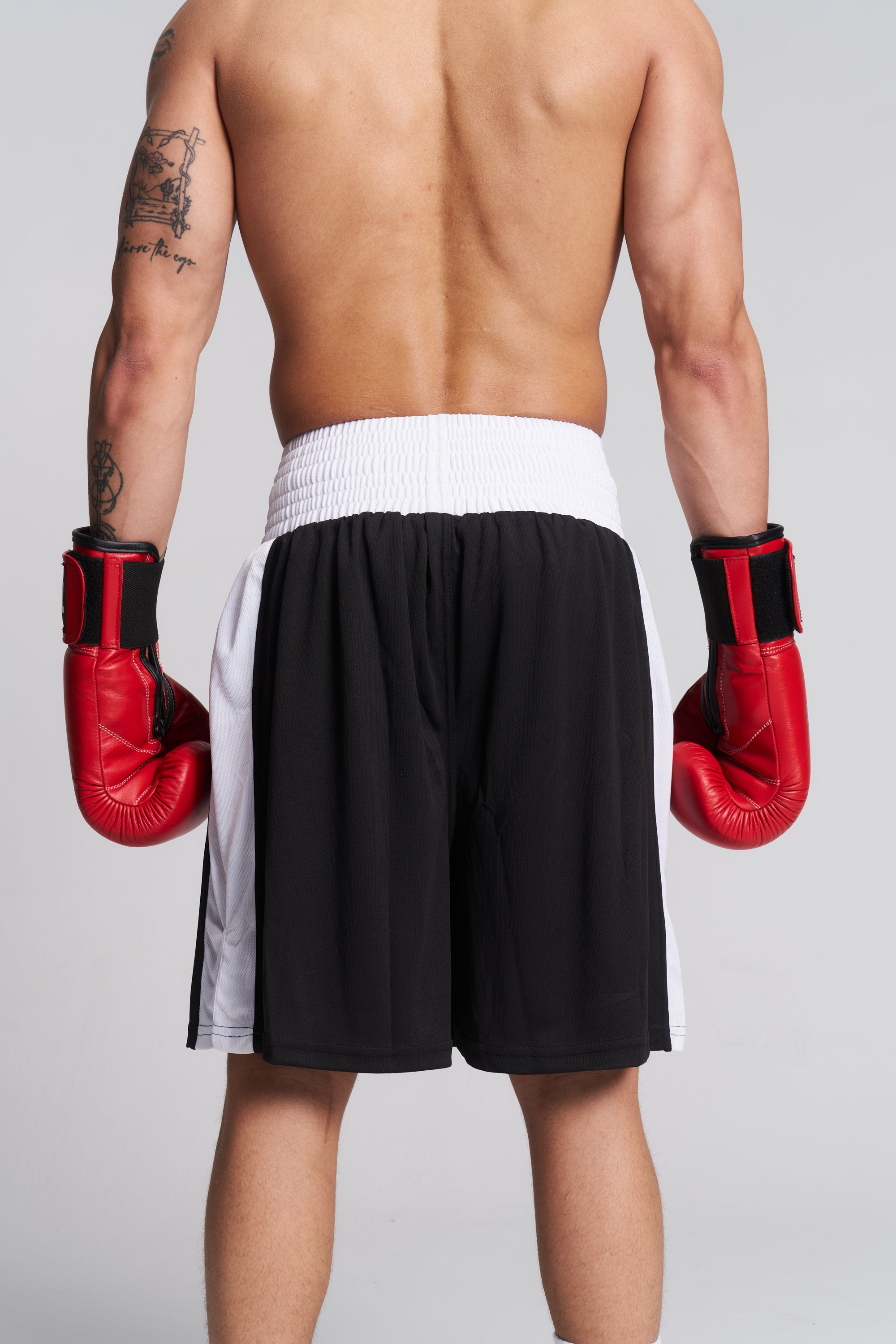TITLE Boxing Trunks: Air Mesh, Red, Black or Blue