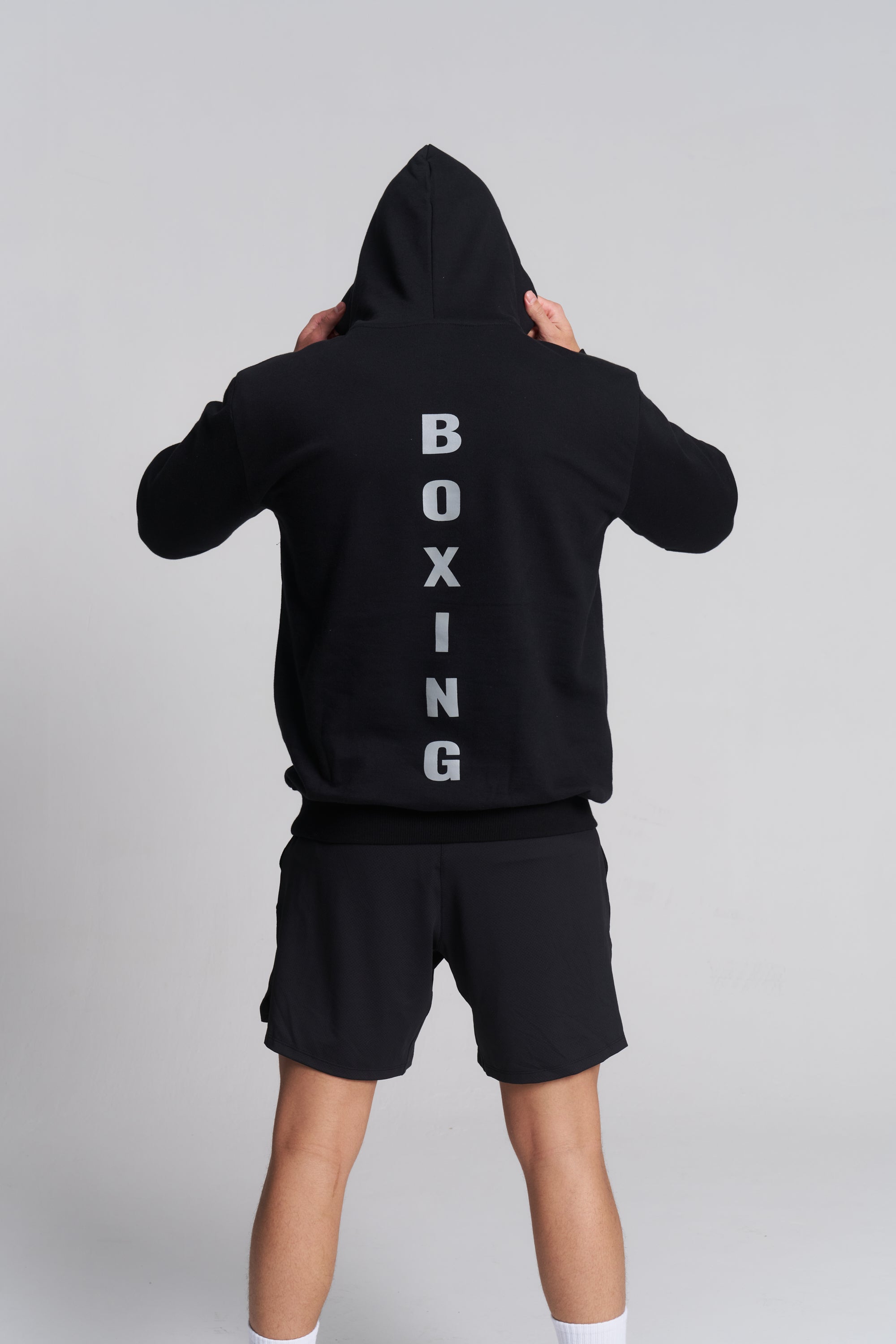 Boxing Down The Spine 100% Cotton Hoodie