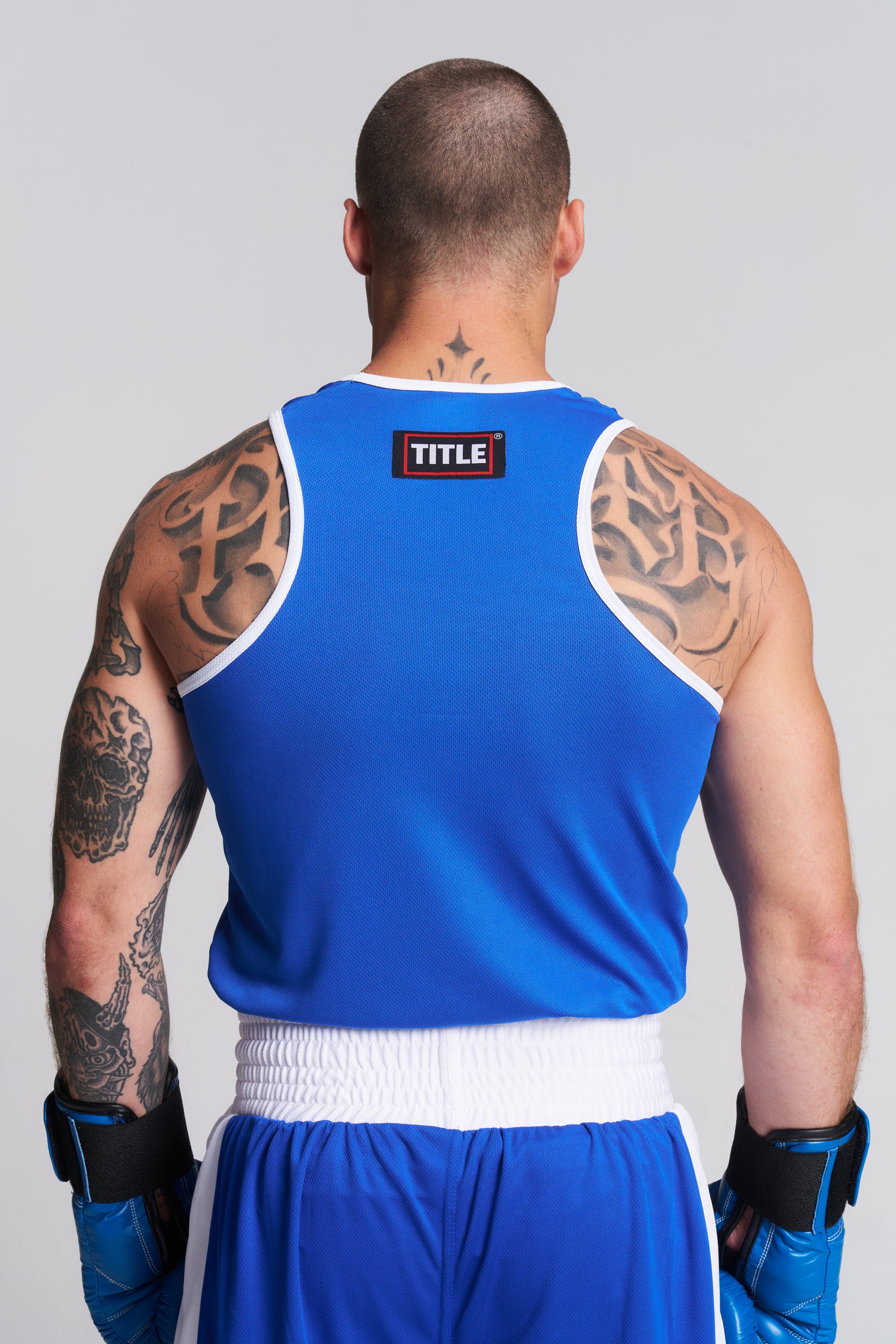 TITLE Boxing Trunks: Air Mesh, Red, Black or Blue