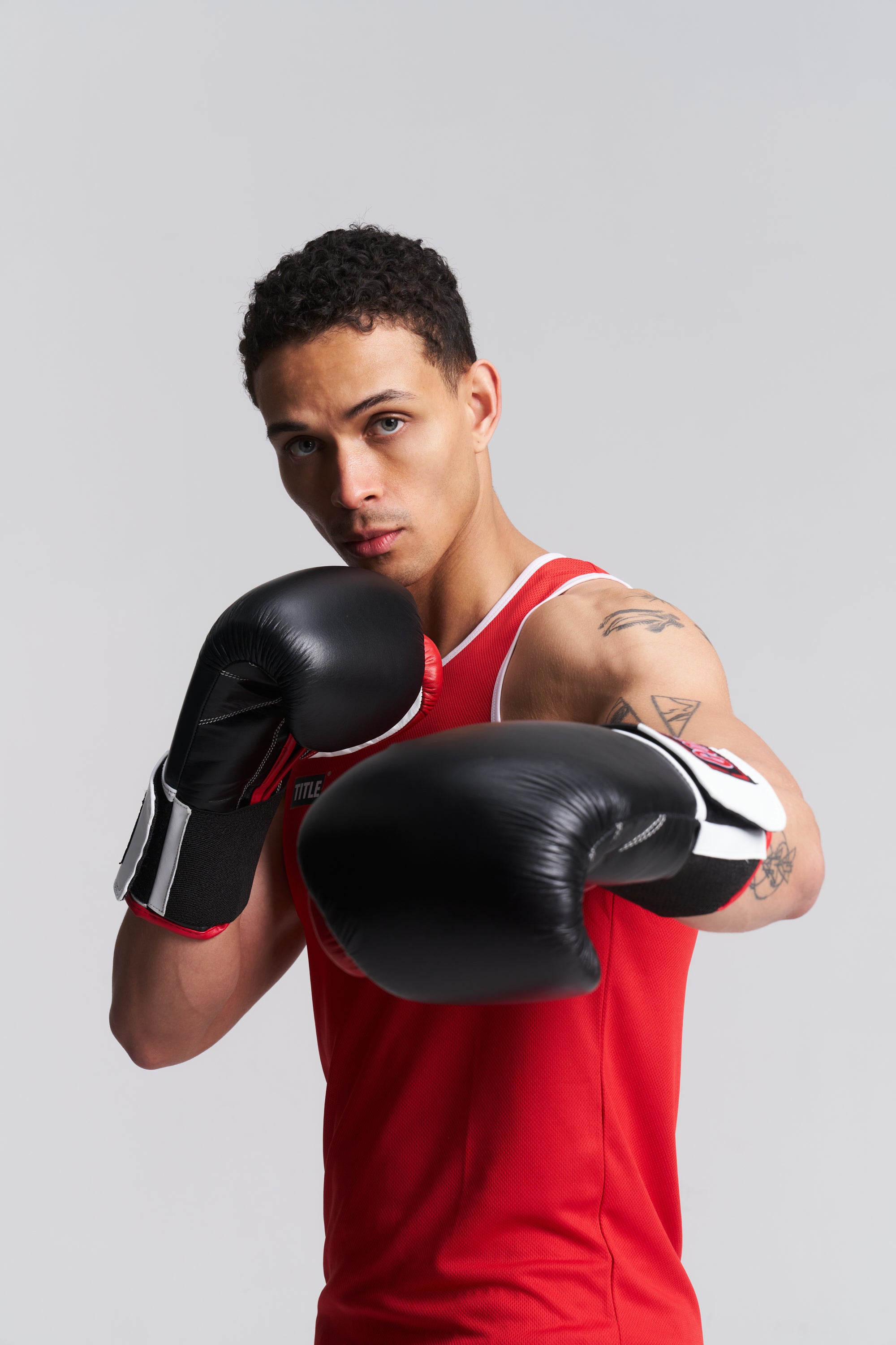 TITLE Competition Boxing Vest: Air Mesh, Three Colours
