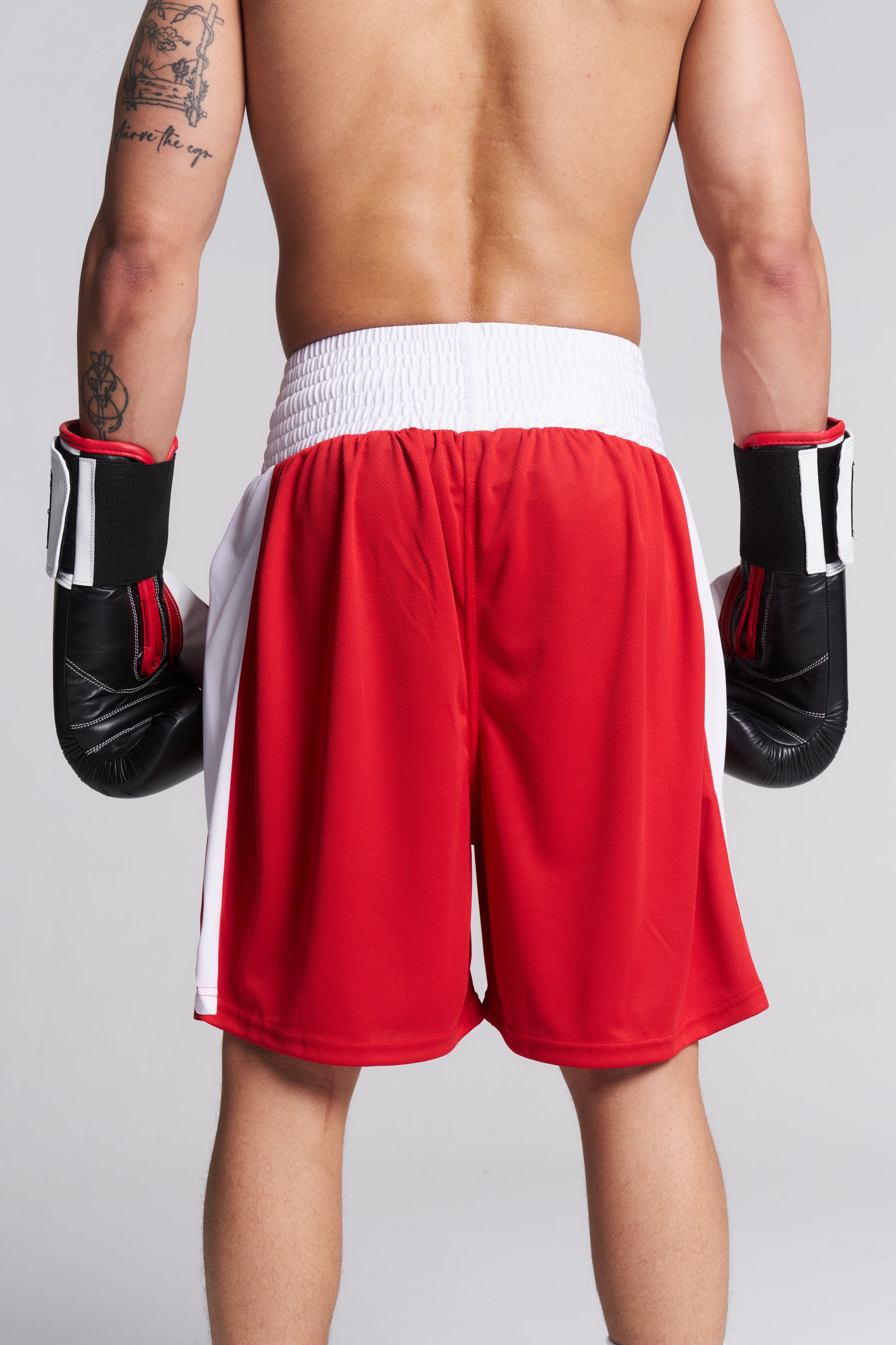 TITLE Boxing Trunks: Air Mesh, Red, Black or Blue