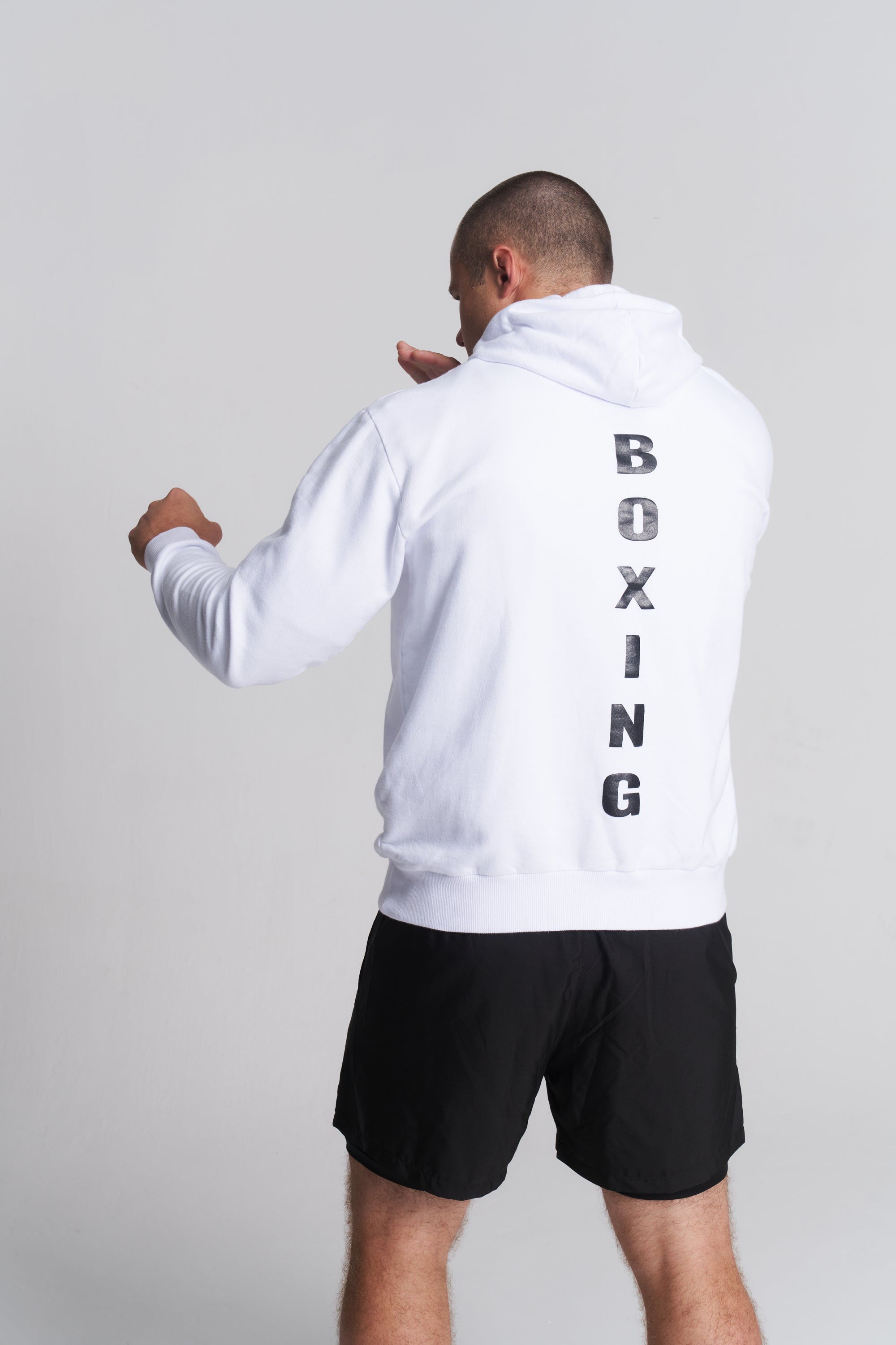 Boxing Down The Spine 100% Cotton Hoodie