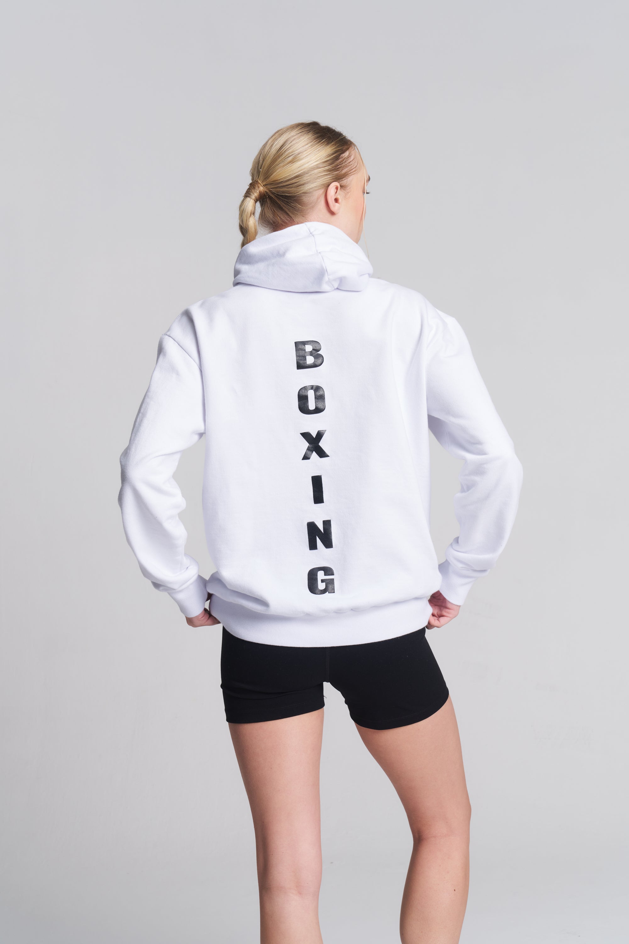 Boxing Down The Spine 100% Cotton Hoodie