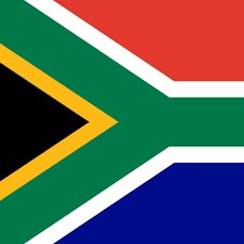 TITLE Boxing South Africa mini boxing glove keychain featuring the South African flag print