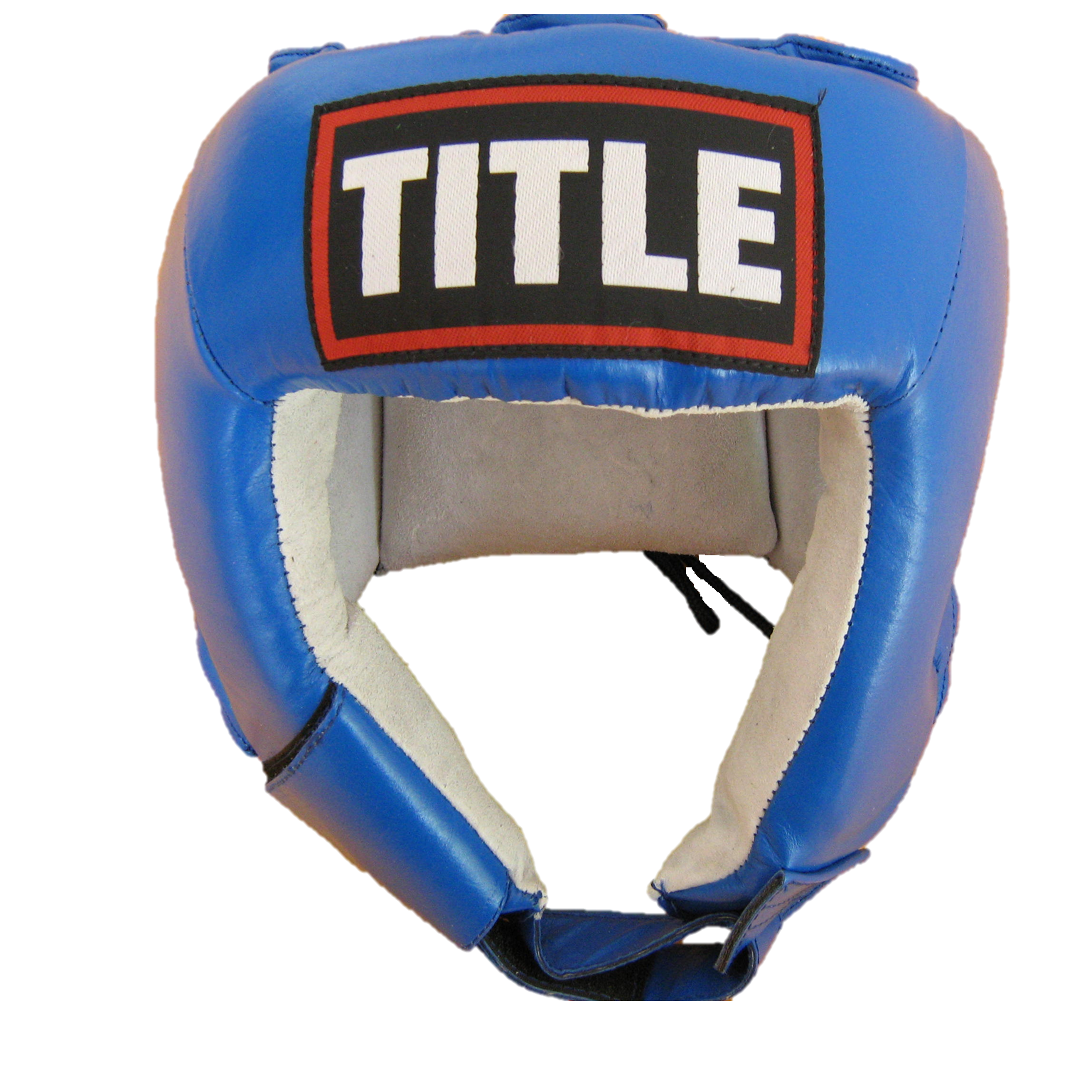 Title Open Face Competion Headgear Blue